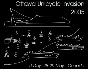 Ottawa Unicycle Invasion 2005 Ottawa Canada